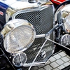 クロームメッキの輝き　JAGUAR SS100 3.5　