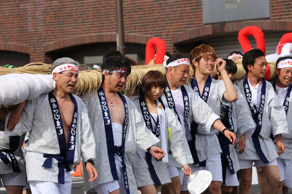 わらじ祭り。盛り上げたい♪