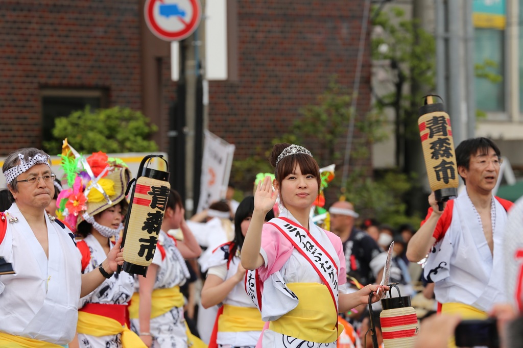 私は青森代表よ♪