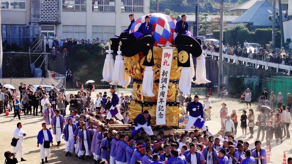 長田太鼓台房割り