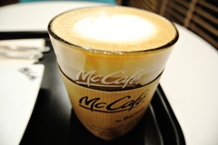 カフェラテ@マクドナルド 11号川之江店