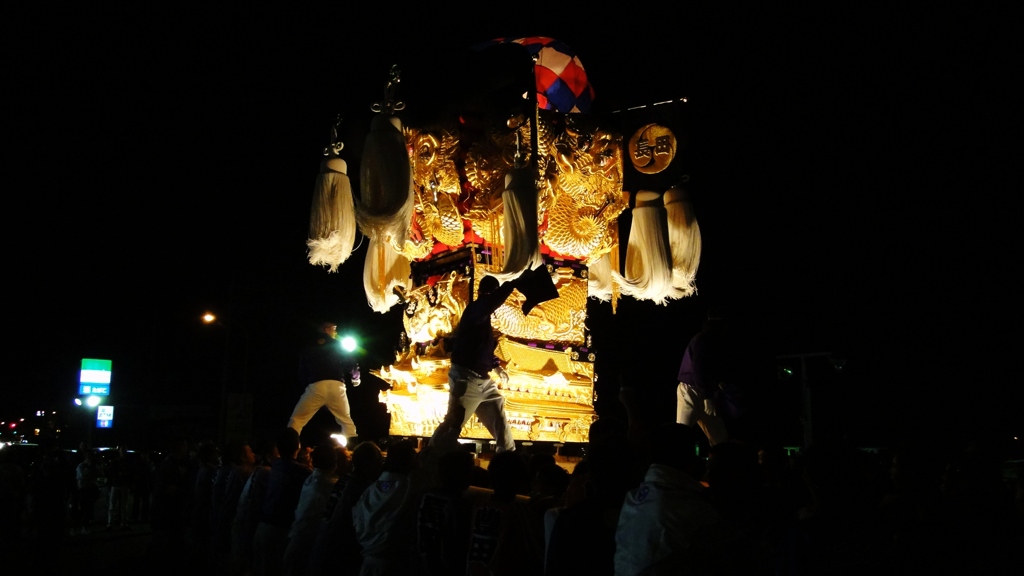 長田太鼓台夜太鼓房割り