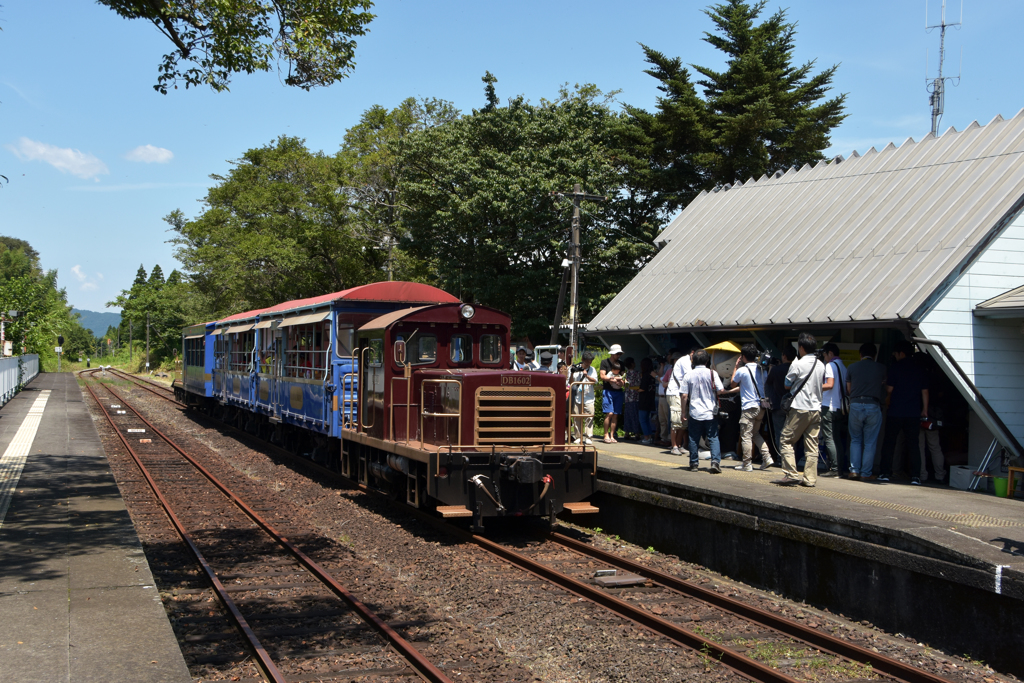 運行開始した南阿蘇鉄道　4
