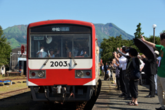 運行開始した南阿蘇鉄道 　1