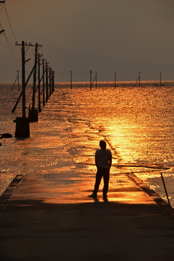 有明海夕景　＃11
