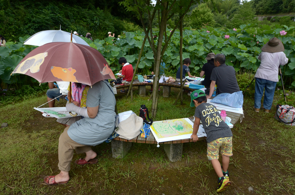 花を愛でる、それぞれの休日