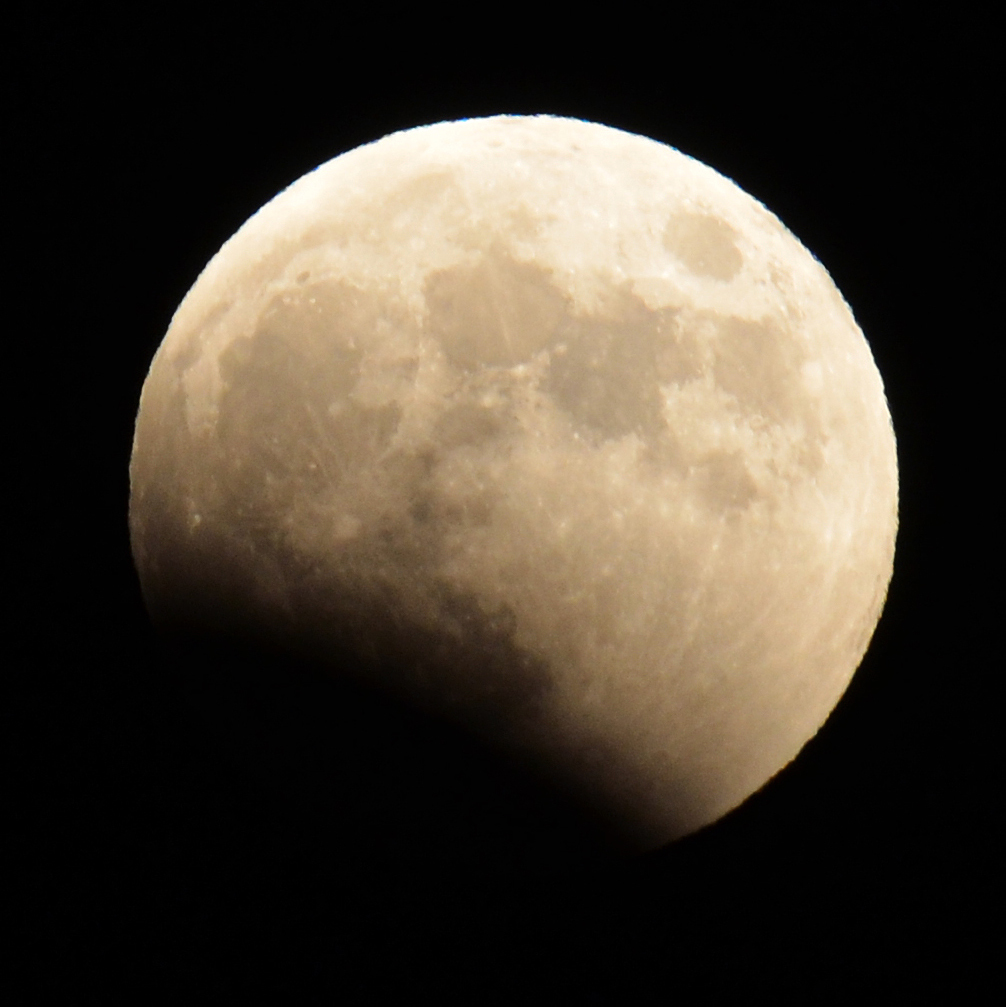 今夜は皆既月食　1