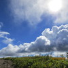 太陽と雲。