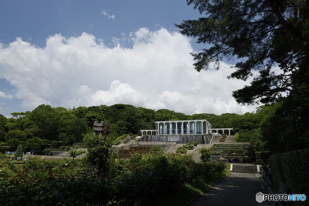 真夏の離宮公園