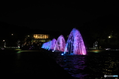 離宮公園ライトアップ8