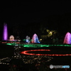 離宮公園ライトアップ13