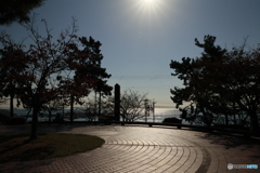 須磨浦公園駅前