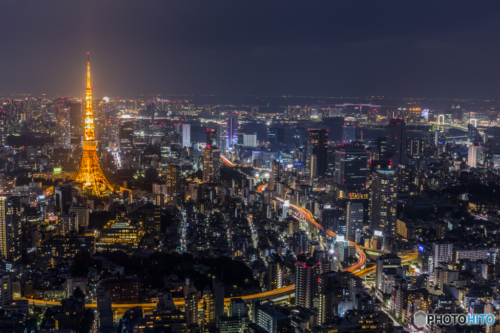 もやっと東京夜景