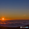 室堂からの夕日