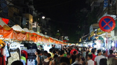 Night Market In hanoi.