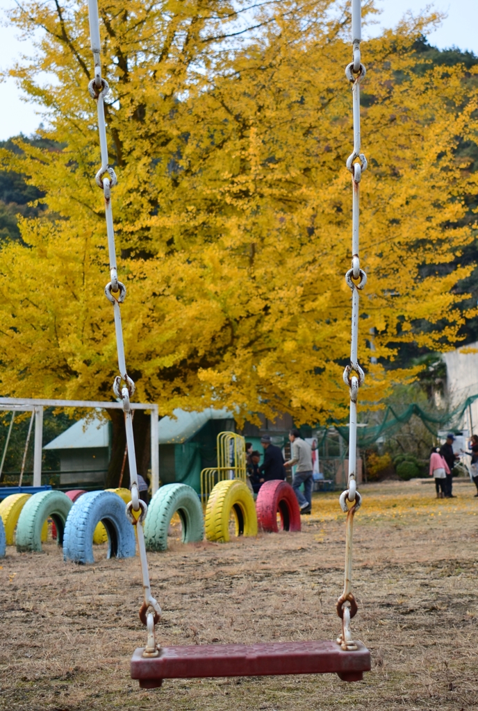 想い出の校庭