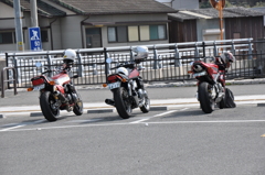 道の駅で休憩中