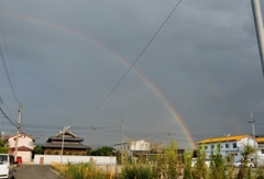 大きな虹　