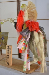 八朔だんご馬　後ろ姿