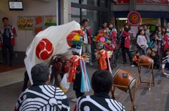 釣獅子連の獅子舞