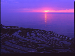 能登の夕陽　1