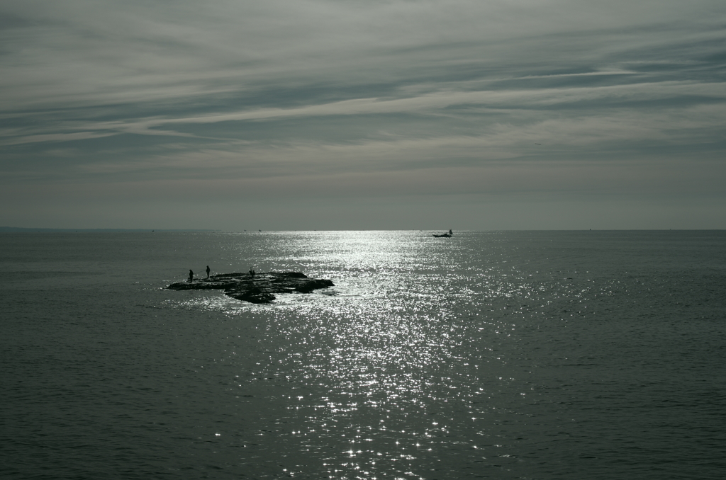 大きな海と広い空
