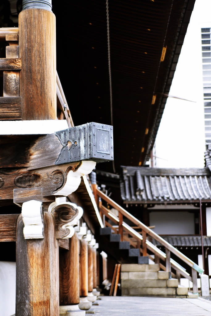 東本願寺の一部