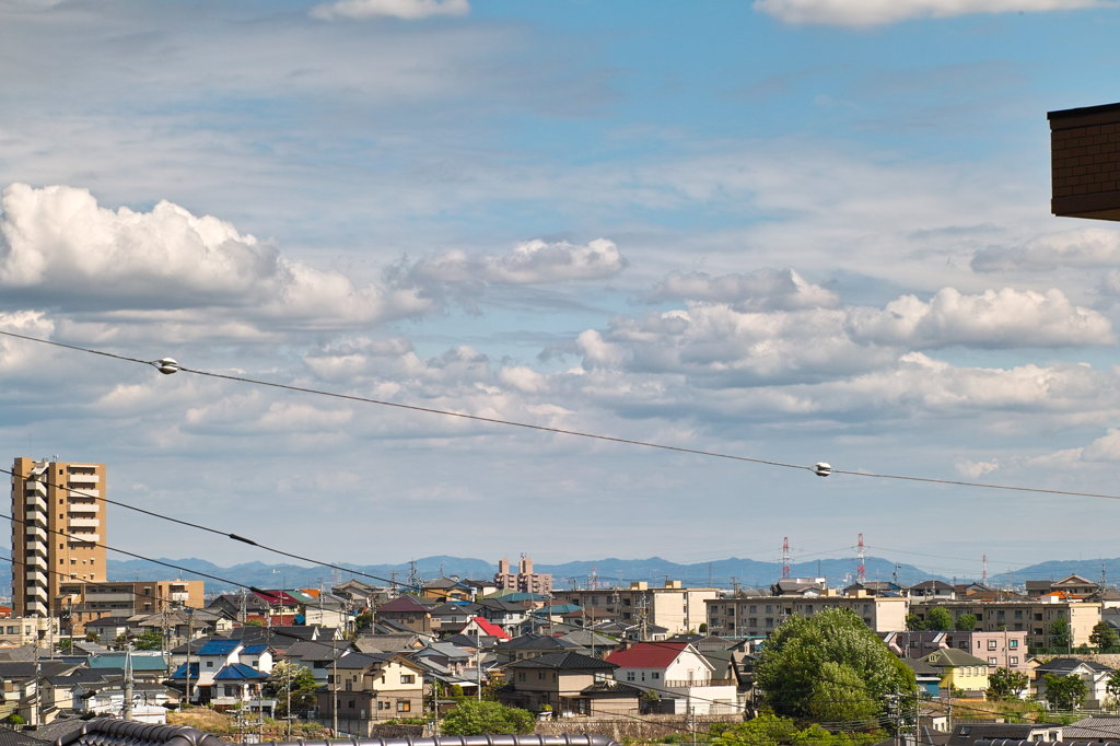 久々の青空