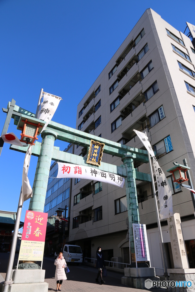 年末東京散歩　神田明神