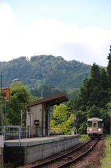 明智鉄道　野志駅