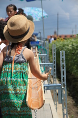 流しそうめん早く～