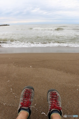 夏の終わりの日本海へ。