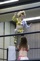 猫子のミサイルキック