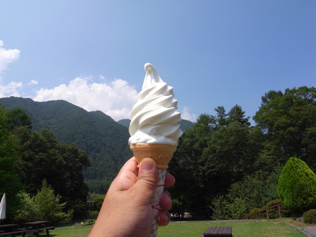 下山ソフトクリーム