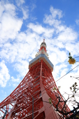 東京タワーいい天気