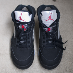 NIKE AIR JORDAN 5 RETRO OG BLACKMETALLIC