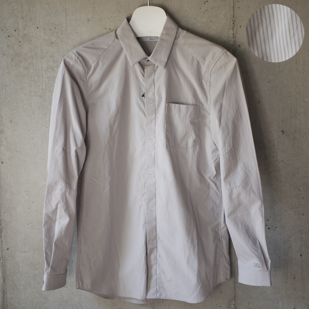 ブロードストライプシャツB - 1