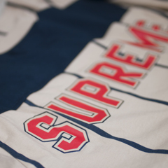 Pinstripe SS Football Top - 4