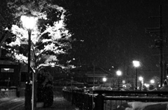 雪の街並み