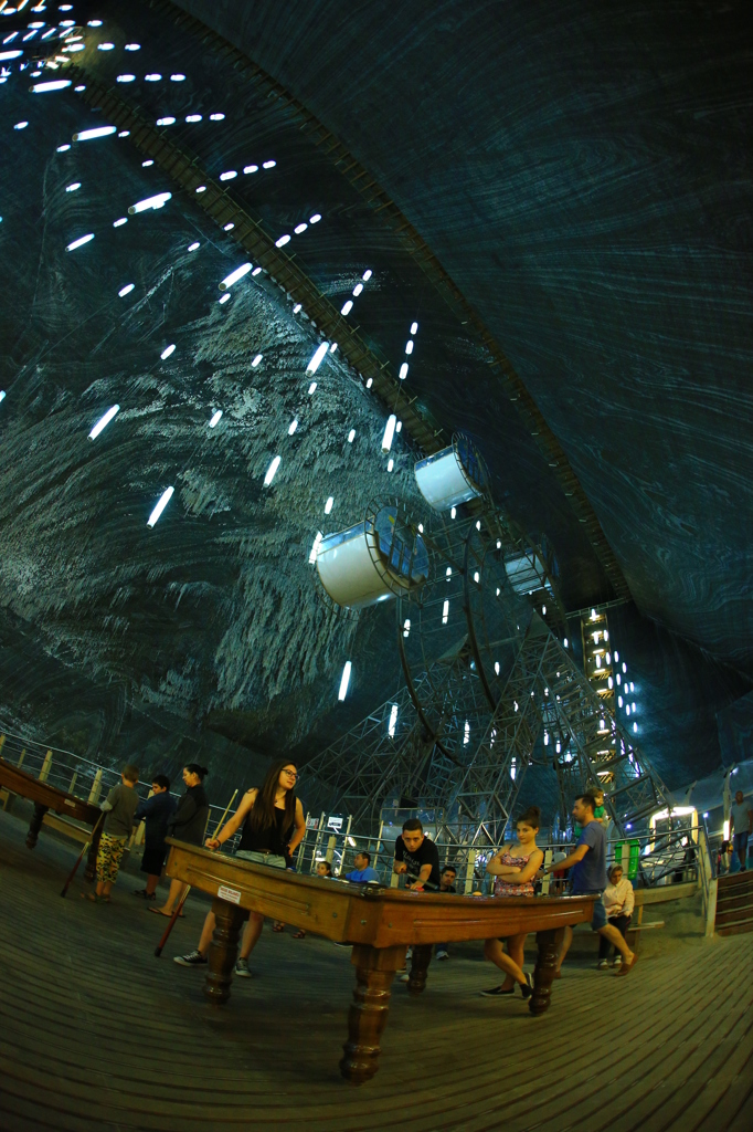 地下秘密都市（Salina Turda）