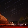 星降る夜空を見上げ