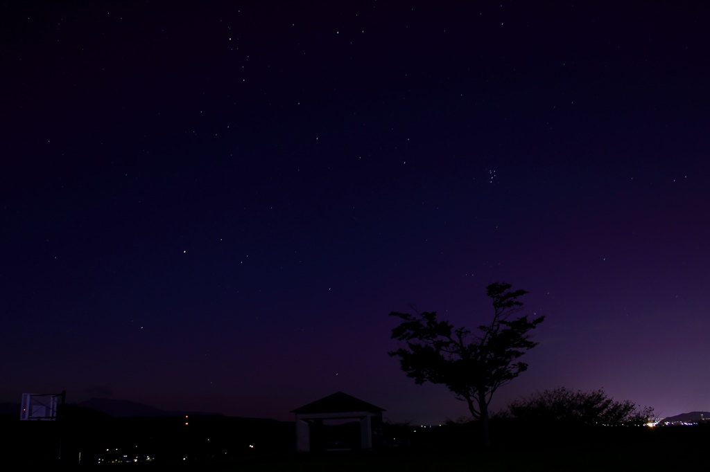 秋の夜空