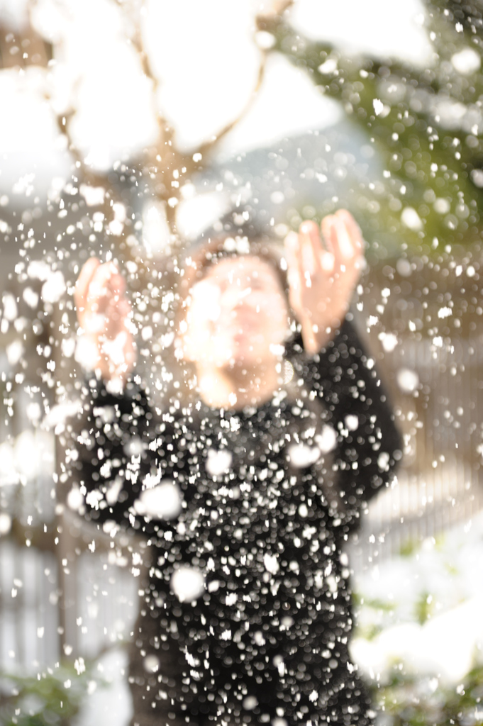 雪遊び