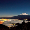 雲海と富士