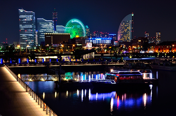 みなとみらい　夜景