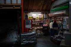初詣　店
