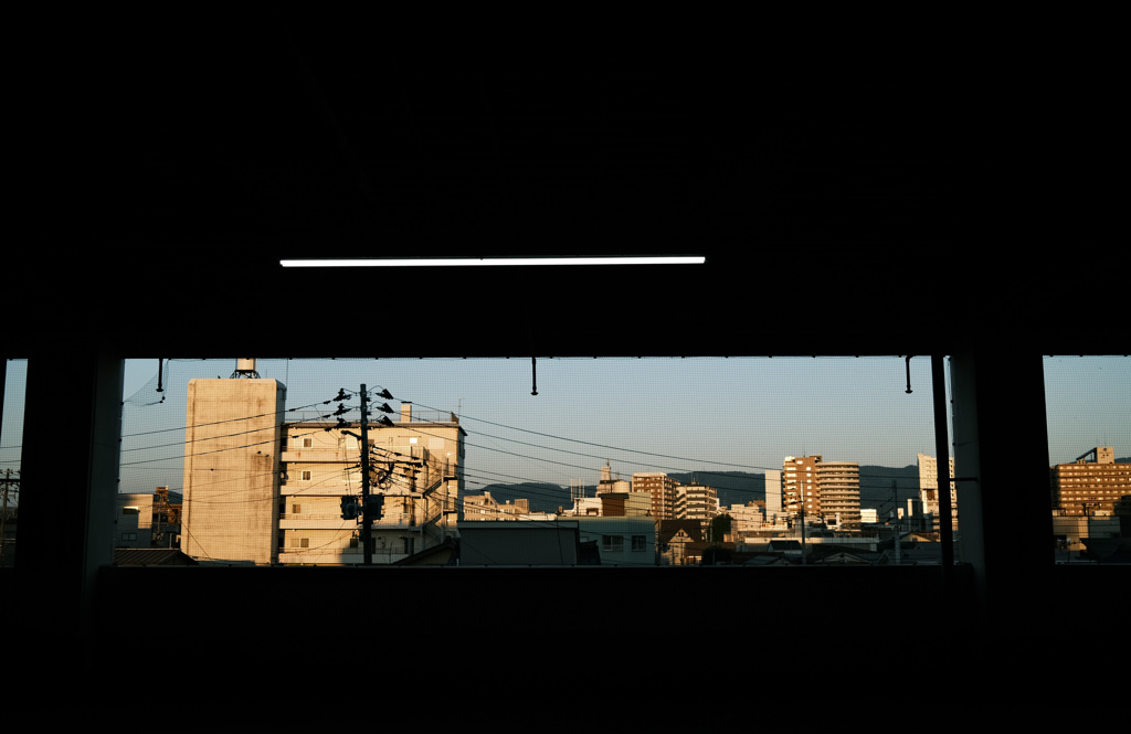 パーキングからの風景