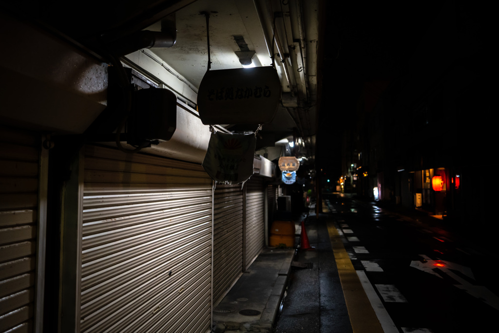 古町の夜