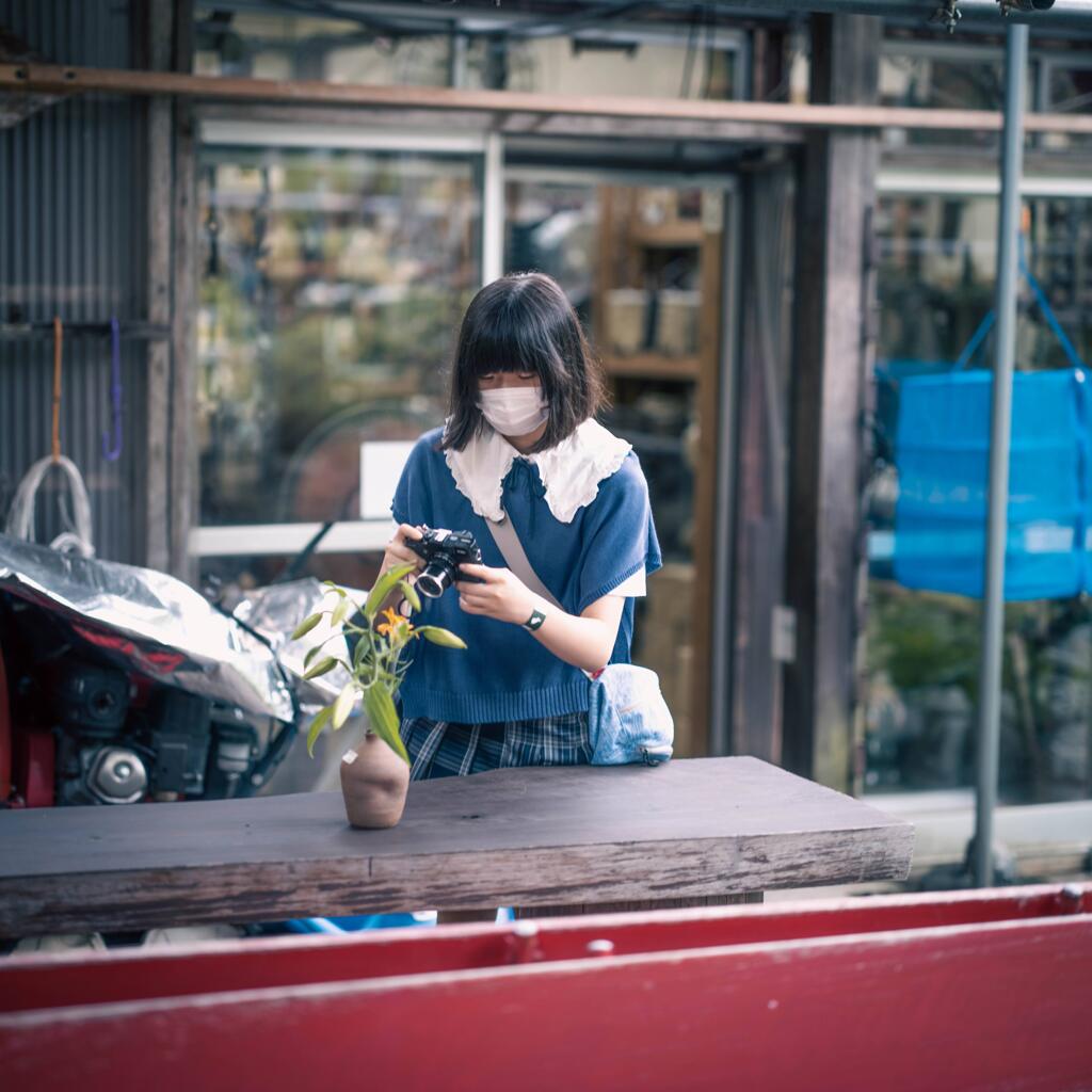 花を撮る