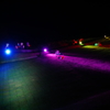 夜の草ソリ